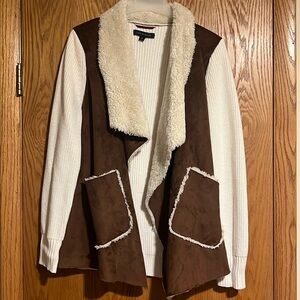 Tommy Hilfiger Women's Faux-Shearling Jacket